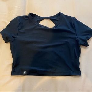 ALPHALETE black crop top